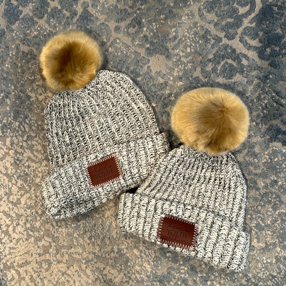 matching mommy & baby love your melon hats